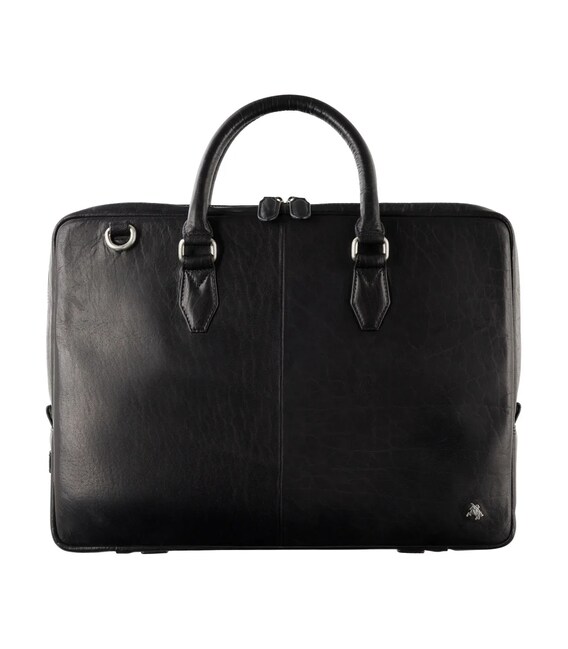 Чоловіча сумка для ноутбука 13 Visconti ML50 Carl (Black) картинка, зображення, фото