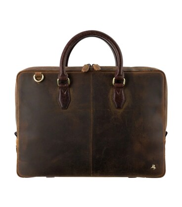 Мужская сумка для ноутбука 13 Visconti ML50 Carl (Oil Tan/Brown) фото, картинка, изображение