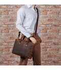Чоловіча сумка для ноутбука 13 Visconti ML50 Carl (Oil Tan/Brown) картинка, зображення, фото