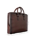 Мужская сумка для ноутбука 13 Visconti AT50 Carl (Burnish Tan) фото, картинка, изображение