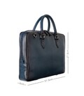 Мужская сумка для ноутбука 13 Visconti AT50 Carl (Burnish Blue) фото, картинка, изображение
