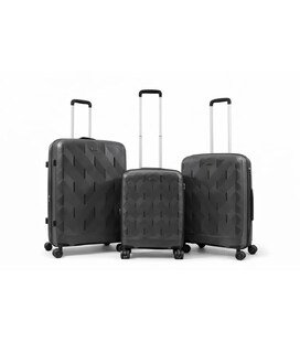 Набор чемоданов Airtex 295 Worldline черный фото, картинка, изображение