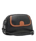 Женская кожаная сумка Borsa Leather K12507bl-black фото, картинка, изображение