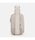 Жіночий шкіряний рюкзак через плече Borsa Leather K17107w-white картинка, зображення, фото