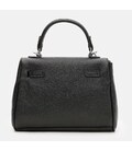 Женская кожаная сумка Borsa Leather K1608bl-black фото, картинка, изображение