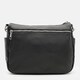 Женская кожаная сумка Borsa Leather K17109bl-black фото