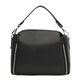 Женская кожаная сумка Borsa Leather K10018bl-black фото