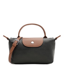 Женская кожаная сумка Borsa Leather K17108bl-black фото, картинка, изображение