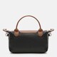 Жіноча шкіряна сумка Borsa Leather K17108bl-black картинка, зображення, фото