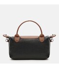 Жіноча шкіряна сумка Borsa Leather K17108bl-black картинка, зображення, фото