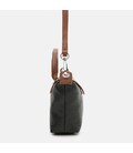 Женская кожаная сумка Borsa Leather K17108bl-black фото, картинка, изображение