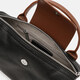 Женская кожаная сумка Borsa Leather K17108bl-black фото