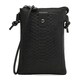 Женская кожаная сумка Borsa Leather K18012bl-black фото