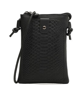 Женская кожаная сумка Borsa Leather K18012bl-black фото, картинка, изображение