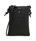 Жіноча шкіряна сумка Borsa Leather K18012bl-black