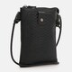 Женская кожаная сумка Borsa Leather K18012bl-black фото