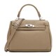 Женская кожаная сумка Borsa Leather K1608be-beige фото