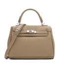 Жіноча шкіряна сумка Borsa Leather K1608be-beige картинка, зображення, фото