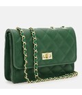 Женская кожаная сумка Borsa Leather K11512z-green фото, картинка, изображение