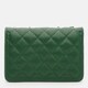 Женская кожаная сумка Borsa Leather K11512z-green фото
