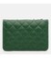 Женская кожаная сумка Borsa Leather K11512z-green фото, картинка, изображение