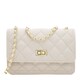 Женская кожаная сумка Borsa Leather K11512w-white фото