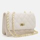 Жіноча шкіряна сумка Borsa Leather K11512w-white картинка, зображення, фото