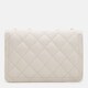 Жіноча шкіряна сумка Borsa Leather K11512w-white картинка, зображення, фото