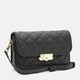 Жіноча шкіряна сумка Borsa Leather K12202bl-black картинка, зображення, фото