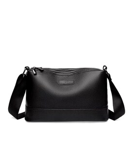 Женская кожаная сумка Borsa Leather k12511bl-black фото, картинка, изображение