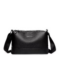 Женская кожаная сумка Borsa Leather k12511bl-black
