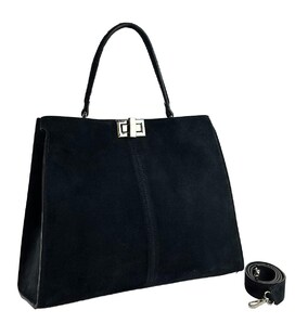Замшевая классическая женская сумка Firenze Italy F-IT-76133A