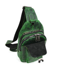 Лімітка! Модний рюкзак слінг на одну шлейку зелений TARWA RyE-4007-3md фото, картинка, изображение