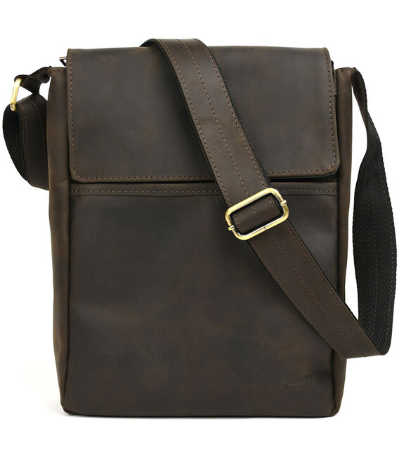 Чоловіча сумка А4 через плече із натуральної шкіри RC-1504-3md TARWA фото, картинка, изображение