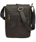 Чоловіча шкіряна сумка А4 через плече RC-1502-3md TARWA коричнева фото, картинка, изображение