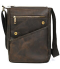 Чоловіча шкіряна сумка А4 через плече RC-1502-3md TARWA коричнева фото, картинка, изображение