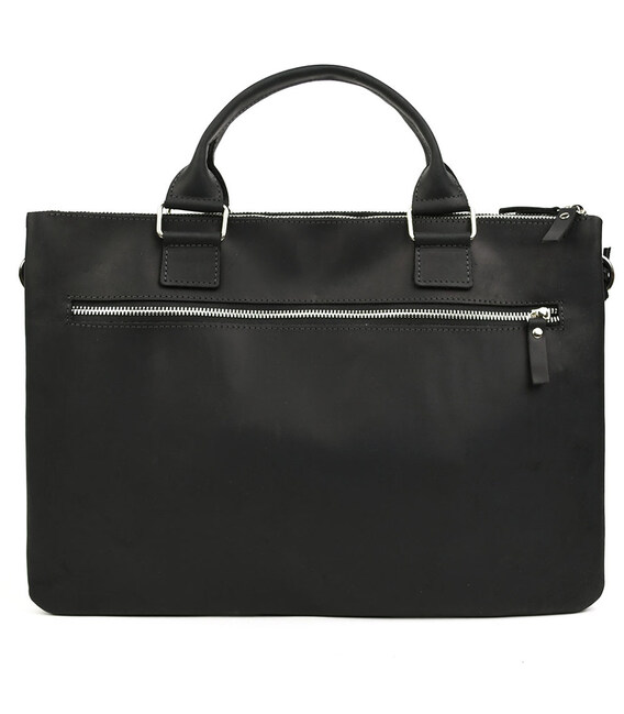 Чоловіча сумка портфель на три відділення TARWA RA-5729-4sa чорна фото, картинка, изображение