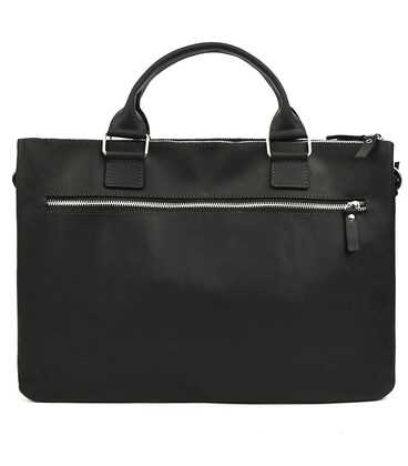 Чоловіча сумка портфель на три відділення TARWA RA-5729-4sa чорна фото, картинка, изображение