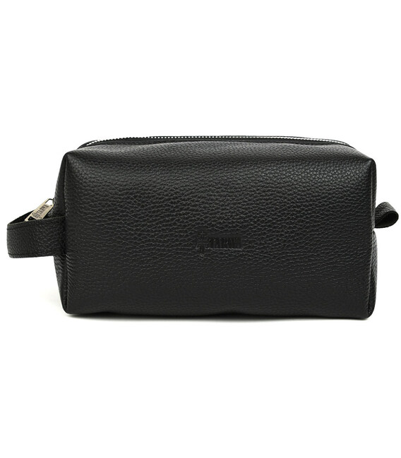 Шкіряний несесер косметичка TARWA FA-8033-4lx чорний флотар фото, картинка, изображение