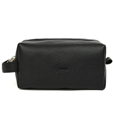 Шкіряний несесер косметичка TARWA FA-8033-4lx чорний флотар фото, картинка, изображение