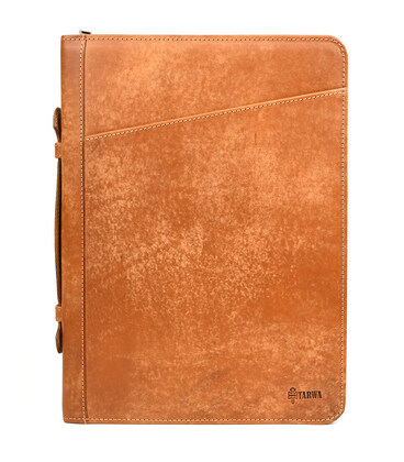 Папка A4 шкіряна з ручкою для документів Elit-1404-4lx TARWA шкіра Пуебло фото, картинка, изображение