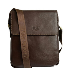 Сумка шкіряна Italico 9546-22 moro коричневий картинка, зображення, фото