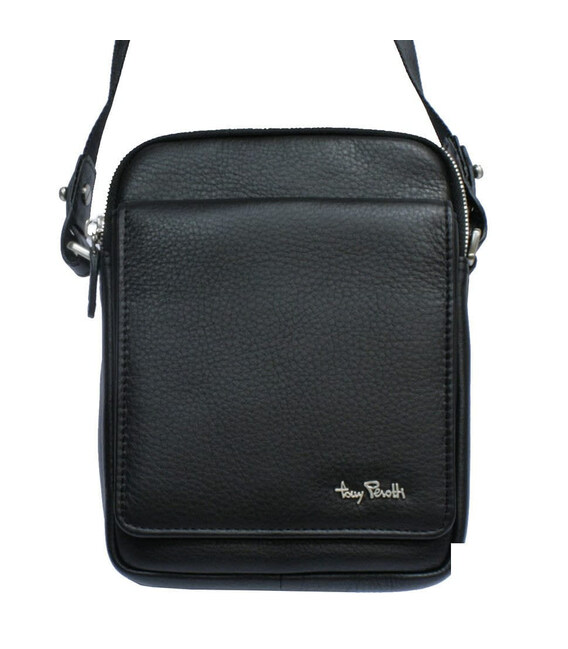 Сумка шкіряна Contatto 9148 чорний картинка, зображення, фото