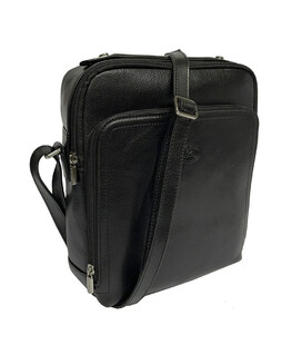 Сумка шкіряна Italico 9188 чорний картинка, зображення, фото