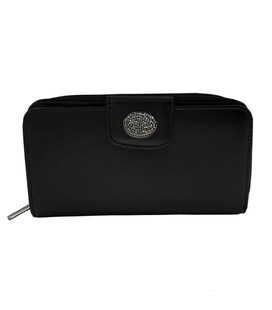 Шкіряне портмоне Swarovski 1655A nero чорний картинка, зображення, фото