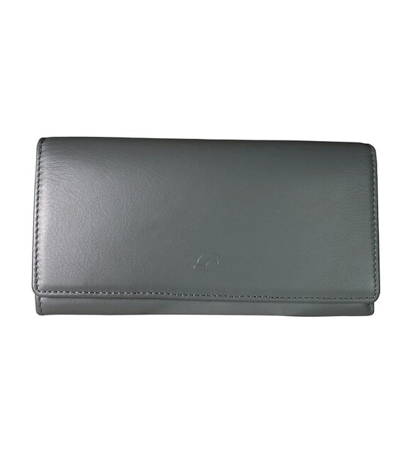 Шкіряне портмоне New Rainbow 3435 grigio сірий картинка, зображення, фото