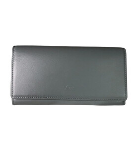 Шкіряне портмоне New Rainbow 3435 grigio сірий картинка, зображення, фото