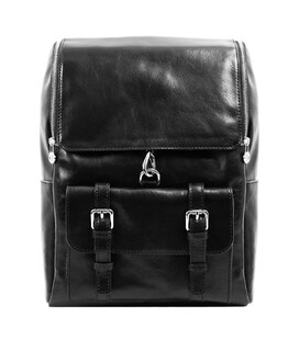 Великий шкіряний рюкзак - The Odyssey - Чорний колір - Time Resistance 5231301 картинка, зображення, фото