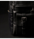Великий шкіряний рюкзак - The Odyssey - Чорний колір - Time Resistance 5231301 картинка, зображення, фото