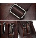 Сумка компактная мужская кожаная Vintage 14938 Коричневая фото, картинка, изображение